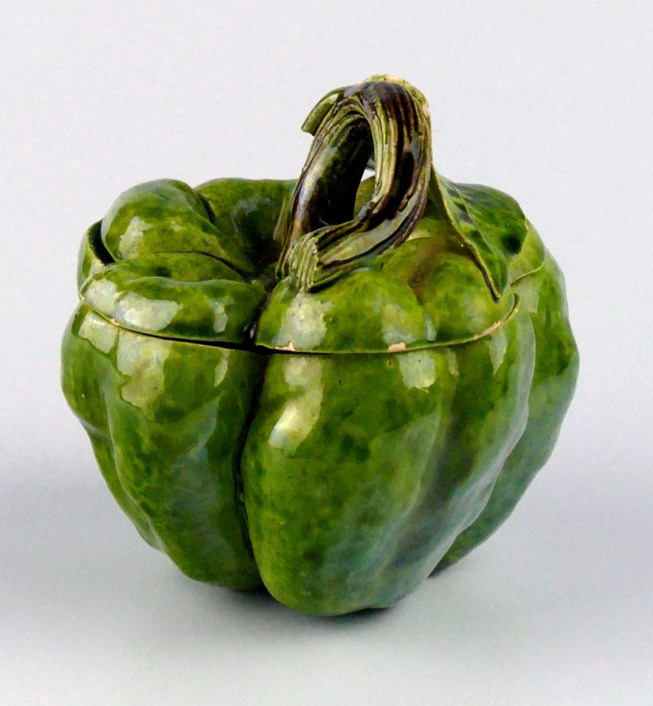 Victorian Porcelain Pepper Box, c.1850s