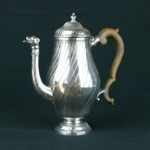 Silver Teapot with Animal-Head Spout