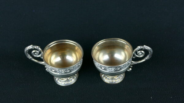 19th-century silver tea set with Neoclassical detailing - Image 5