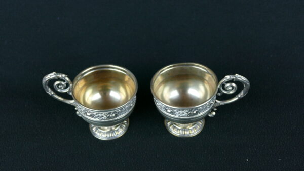 19th-century silver tea set with Neoclassical detailing - Image 6