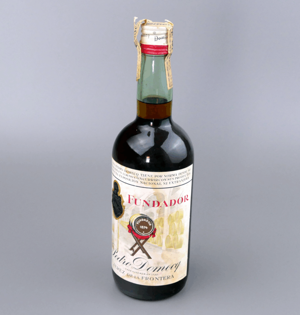 Fundador Brandy Bottle
