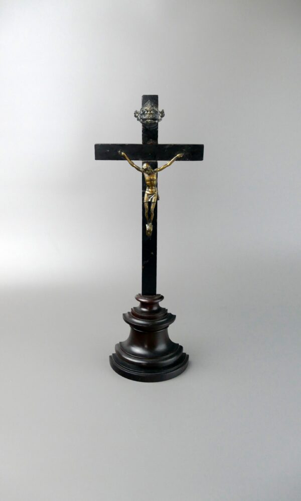 19th-Century Altar Crucifix