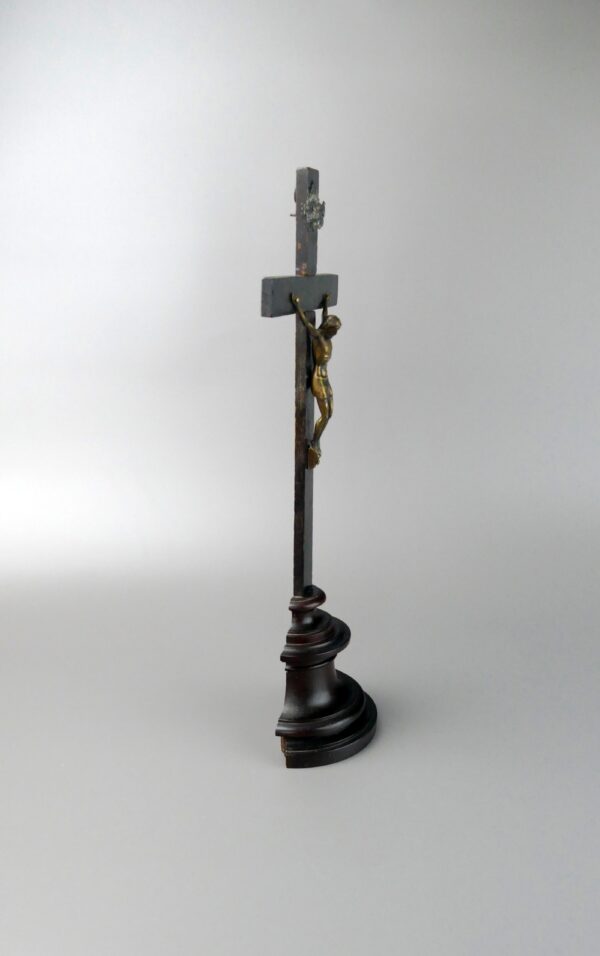 19th-Century Altar Crucifix - Image 5