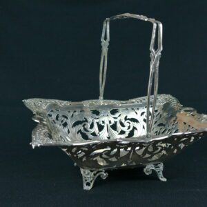 Portuguese Silver Fruit Basket