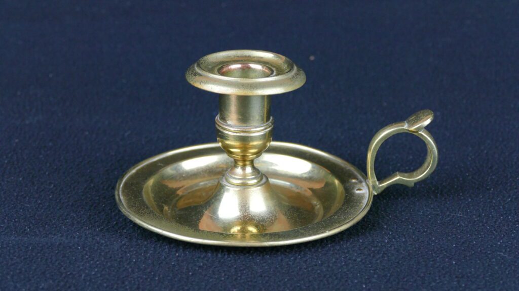 Antique Copper Chamberstick