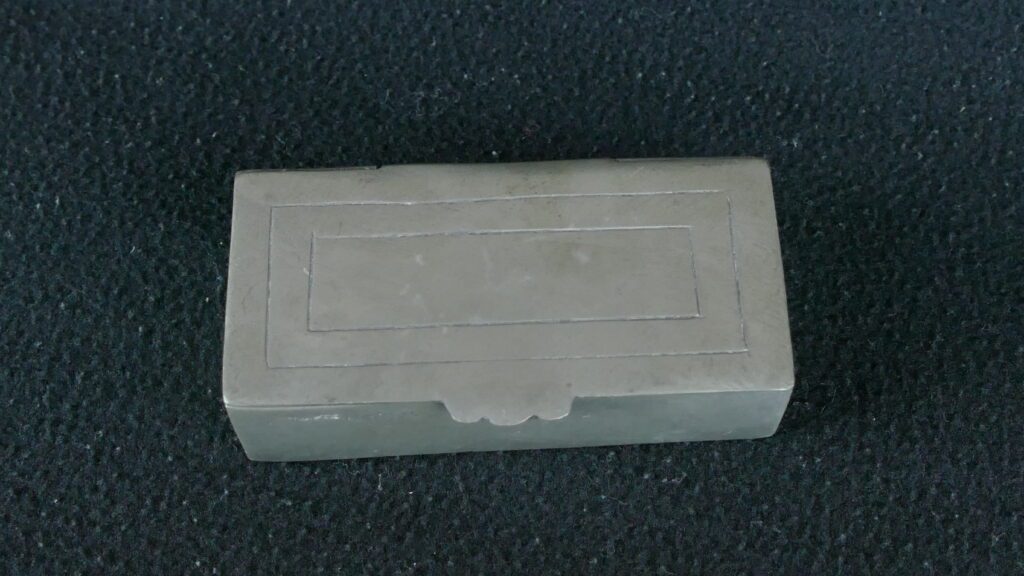 Antique Rectangular Metal Box