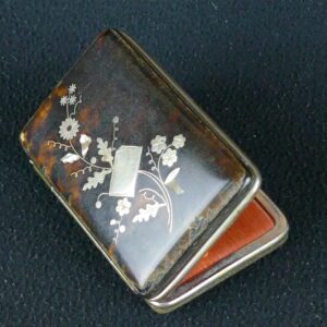Antique Tortoiseshell Cigarette Case