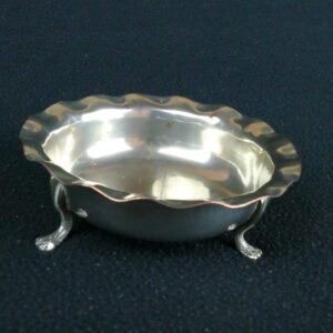Silver-Plated Footed Ashtray