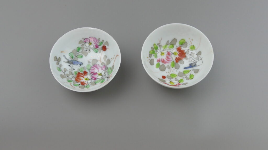 Hand-Painted Miniature Dishes