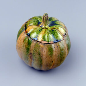 Majolica Pumpkin Pot