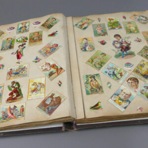 Victorian Chromolithograph Scrap Album