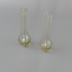 Antique Glass Flower Jars