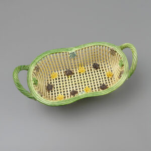 Portuguese Faience Flower Basket