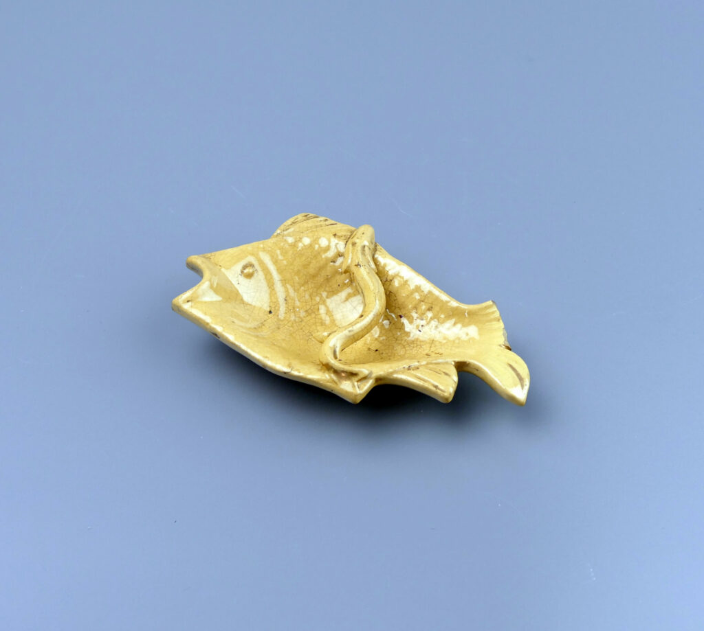 Portuguese Fish Pipe Ashtray