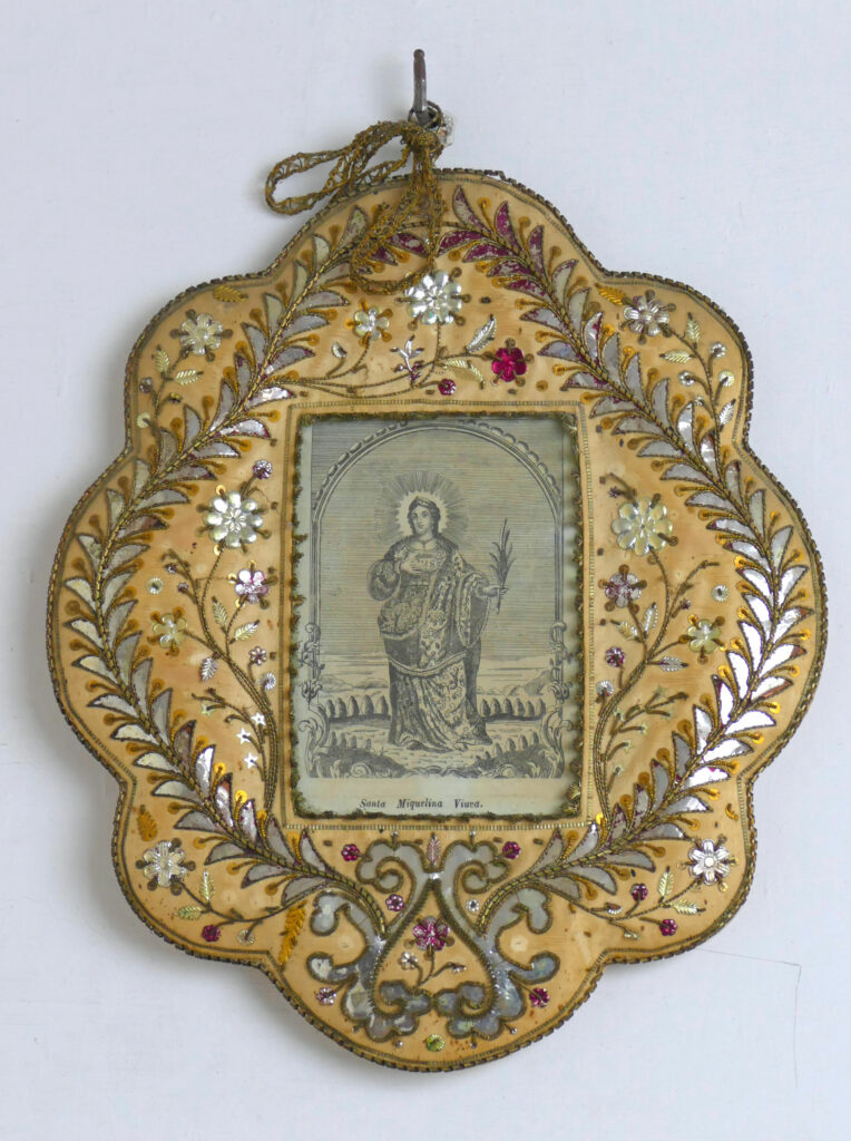 Saint Miquelina Devotional Frame