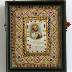 Antique Carmelite Shadow Box